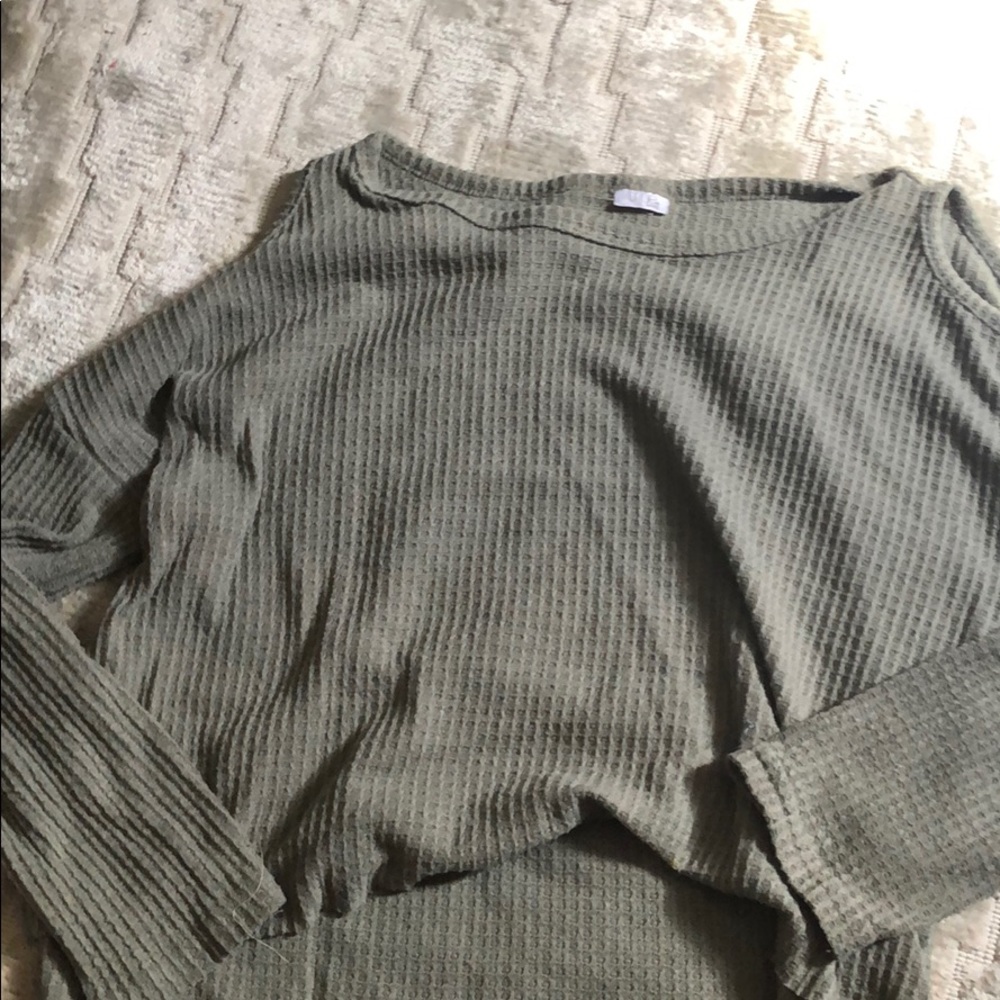 Green Sweater
